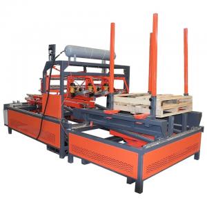 China Semi Automatic Wood Pallet Nailing Machine Pallet Denailer Machine 800-1300mm wholesale