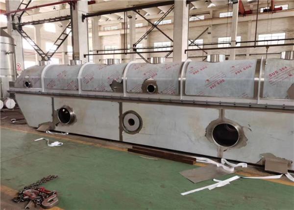 Quality ZLG Continuous Vibrating Fluid Bed Dryer & Cooler Fluidized Bed Dryer 420kg / H for sale