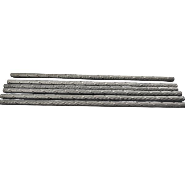 Customizable Length Ground Surface Finish Cemented Carbide Helical Rods for Precision Cutting