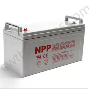 China RV Storage Solar Batteries Rechargeable Gel Deep Cycle NPG12-100Ah 12V wholesale
