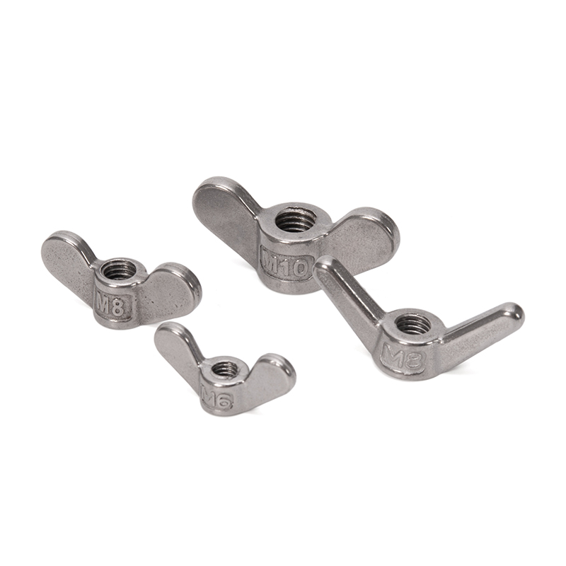 ANSI/ASME Standard Healthcare DIN 315 Zinc-Plated Alloy Steel Butterfly Nuts for Mining Applications
