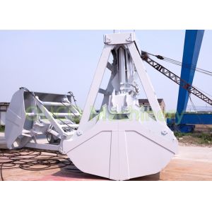 China Wireless Control 70t 18m Clamshell Crane Grab Bucket wholesale