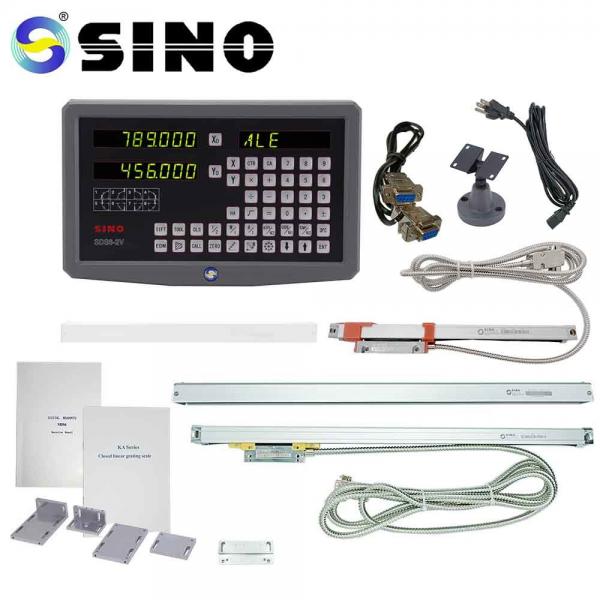 Quality LED 240V DRO Digital Readout Kit , Resolution 0.001mm Linear Scale DRO System for sale