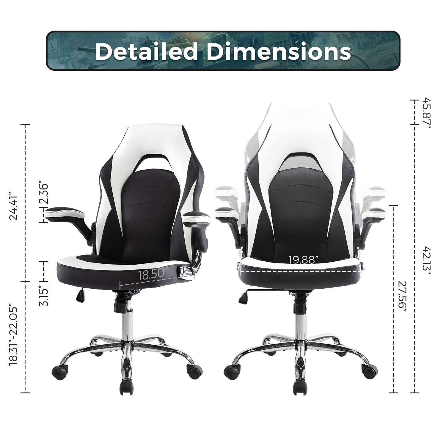 ALINUNU WhFactory Ergonomic Home Racing Gaming Chair for Effortless Gaming Experience