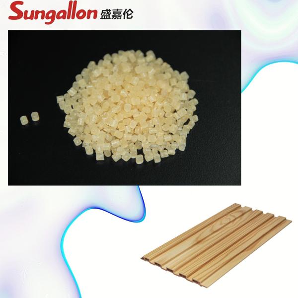 Quality WPC Wood Wood Plastic Recycled PP Granules Easy To Process Softness for sale