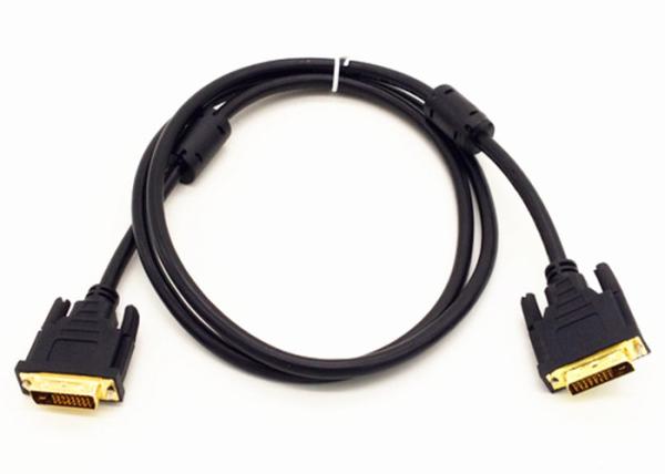 Quality PVC Material Monitor Connector Cable Resists Corrosion High Density Triple Shielding for sale