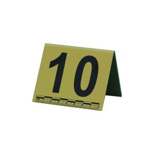 China P067 Yellow plastic photo evidence numbers(1-30) wholesale