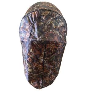 Portable Camouglage 150D PU Coated Polyester Oxford Folding Chair Tents For Camping