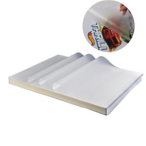 China Water based Ink glossy 75mic PET Cold / Hot Peeling Offset Printing Film on sale