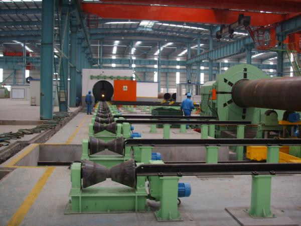 Quality High Efficiency Round Spiral Pipe Milling Machine Easy Maintenance for sale
