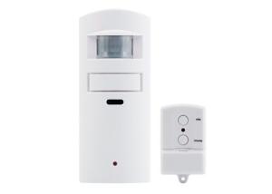 China Indoor 130dB PIR Motion Sensor with Remote Control Alarm CX30 on sale