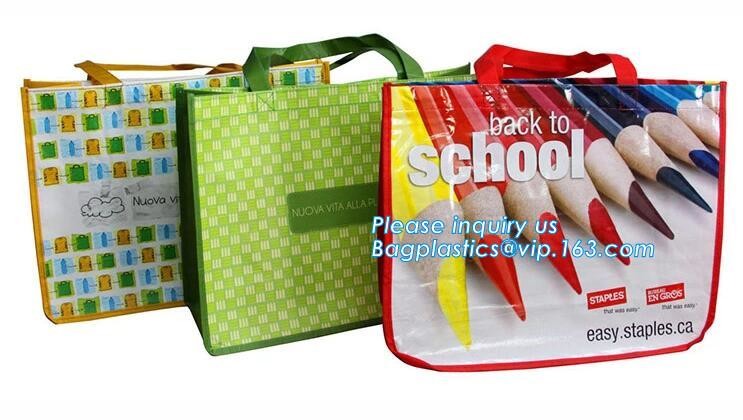 custom pp laminated non woven bags china pp woven bag hot sale in alibaba china, customized logo ready-made non woven ba