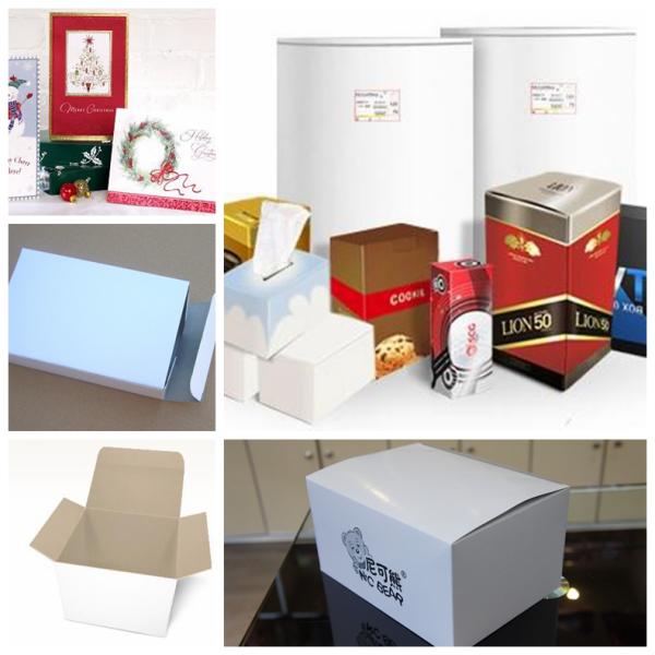 450gsm C1S Grey Back Paper For Carton Width 1300mm Jumbo Roll