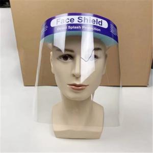 China Double sided PET Splash Face Shield , Face Shield Medical Use CE FDA Certification wholesale