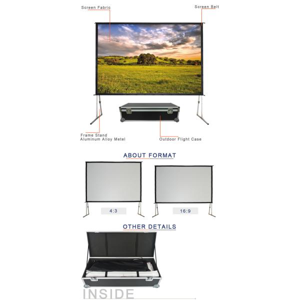 350 Inch Fast Fold Projector Screen