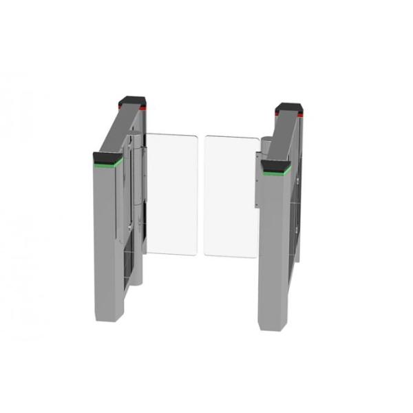 Lobby Automatic System Turnstile Stainless Steel Half Height Turnstile Access Control