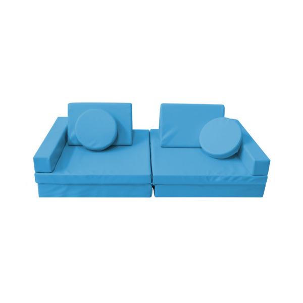 Quality BSCI Modular Sectional Play Sofa With Protective Inner Liner for sale