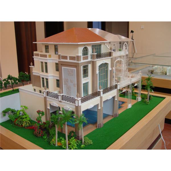 Customized Architectural Model Making Materials With Interior Furniture