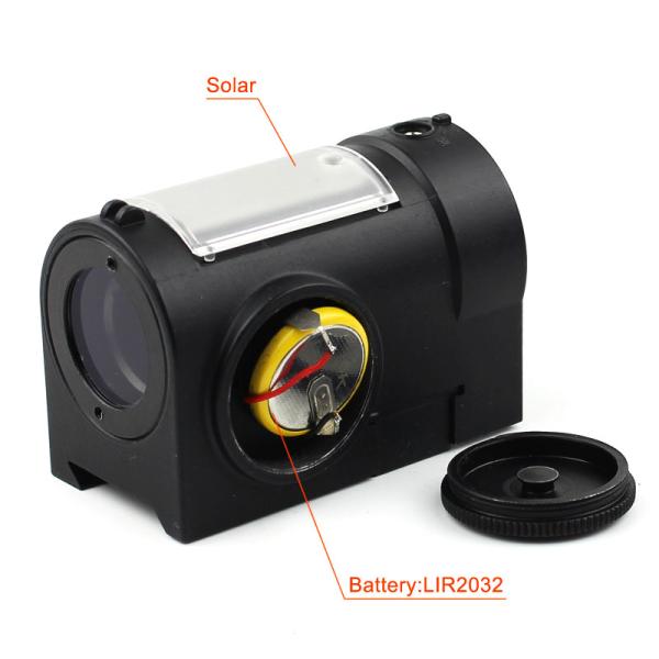 20mm Objective Lens Mini Red Dot With Zoom 1x Magnification
