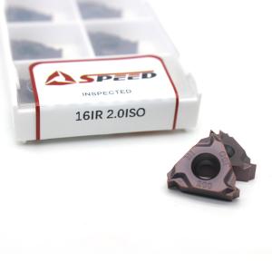 China Carbide Ag60 Threading Insert , 16IR AG55 Internal Threading Inserts wholesale