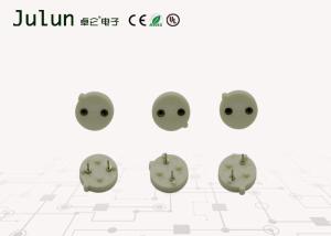 Flame Retardant Low Voltage Fuse Holder , Plug In Round 382 Series 10 Amp Fuse Block