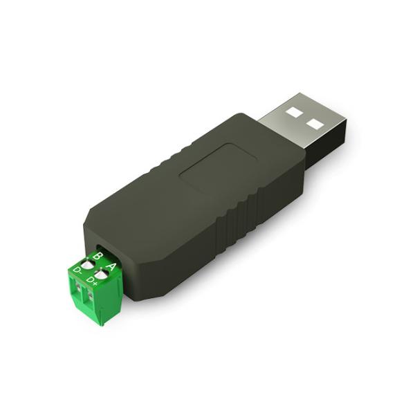 Quality Black Industrial USB To RS485 Converter RS485 A Connector Board Module for sale
