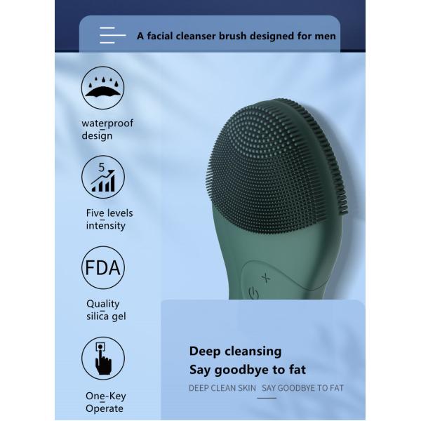 MSDS Approval Sonic Multi Function Electric Facial Cleanser Deeply Clean Up
