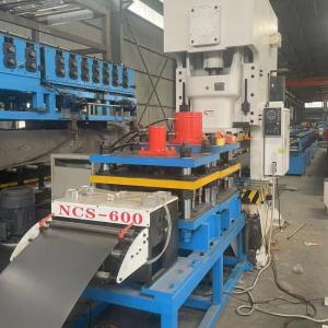 China Metal Walk Platform Scaffolding Making Machine With Hydraulic Cutting wholesale