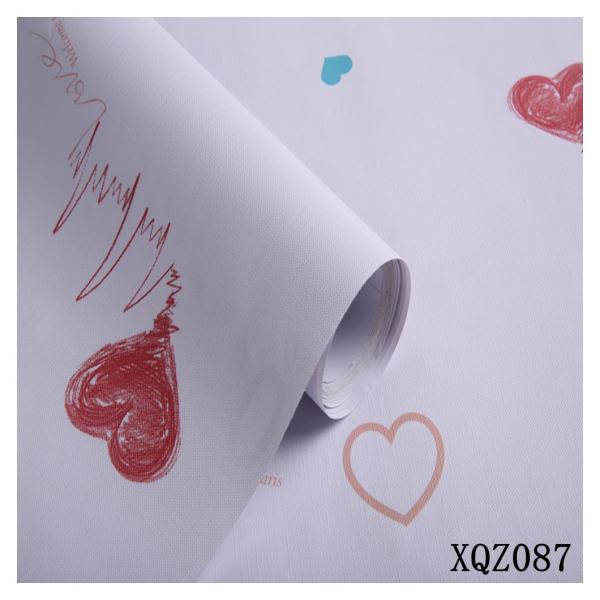 Pink Bedroom Self Adhesive Floral Wallpaper Soundproof Botanical Peel And Stick Wallpaper