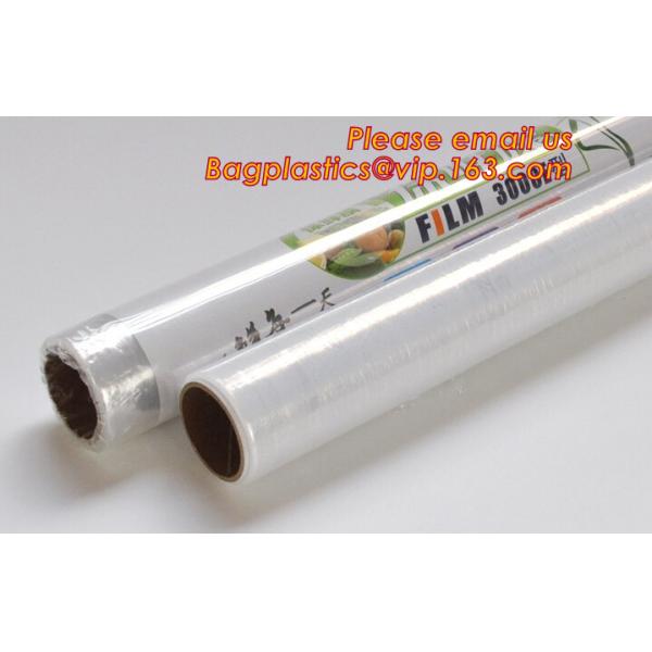 PVC Cling Film Plastic Wrap 30CM X 400M Cheap Food Wrap Film, Pvc Cling Film Jumbo Roll, 11 micron pvc stretch food wrap