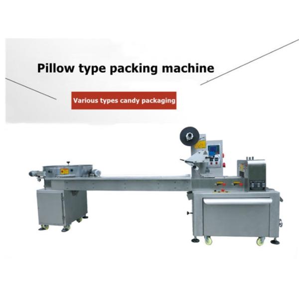 Pillow Flowing Automatic Packing Machine For Shrink Milk Sugar Candy