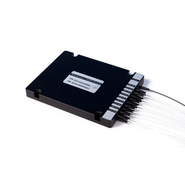 LC / UPC CWDM Fiber Optic Multiplexer , 1270 - 1610nm 4 Port Multiplexer