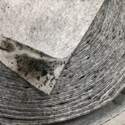 Primary HEPA Filter Paper Activated Carbon Composite Media