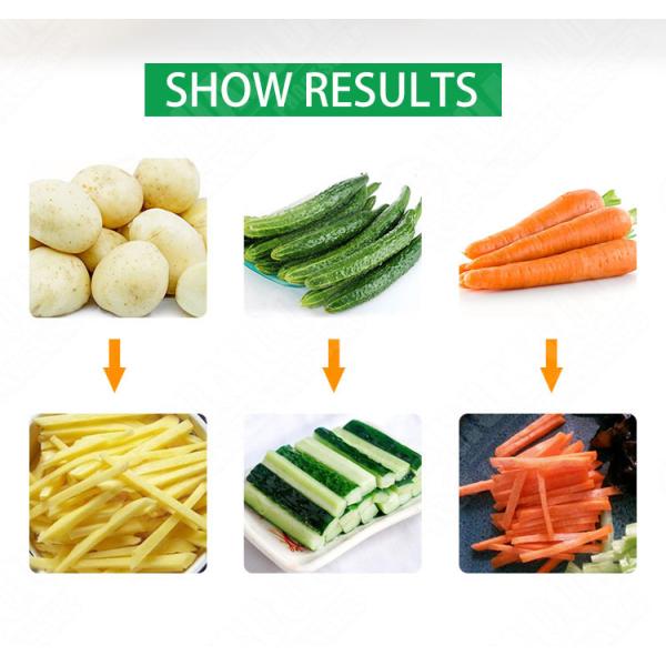 SUS304 Multifunction Vegetable Cutting Machine Potato Crinkle Cutter Crinkle Cut Fries Cutter