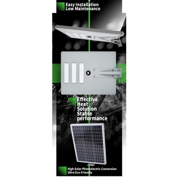All In One Residence ROHS Public 60w Solar Powered Street Lamp
