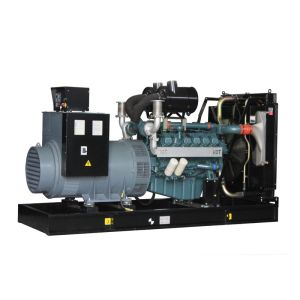 China 688kva 50 Hz Emergency Doosan Diesel Generator 550kw DP222LB on sale