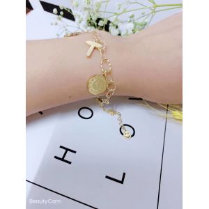 China American Fashion Stainless Steel Jewelry Ladies Cross Bracelet wholesale