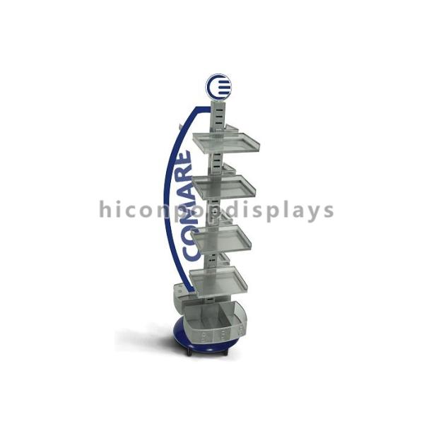 Turntable Gridwall Retail Spinner Displays / Gridwall Spinner Display