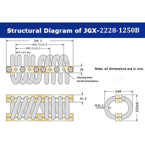 Stainless Steel Wire Rope Isolator Design Vibration Shock Insulation Mounting