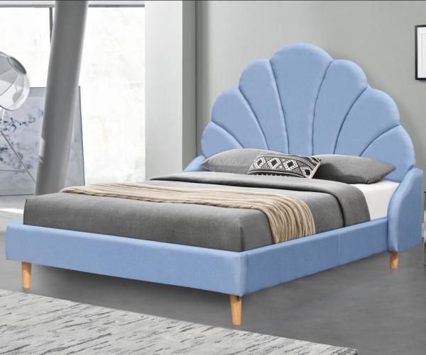 Quality King Size Linen Upholstered King Bed for sale