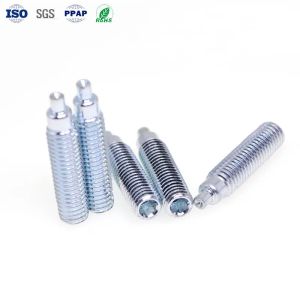 China Custom Hexagonal Carbon Steel Screw Blue Zinc 6mm-200mm wholesale