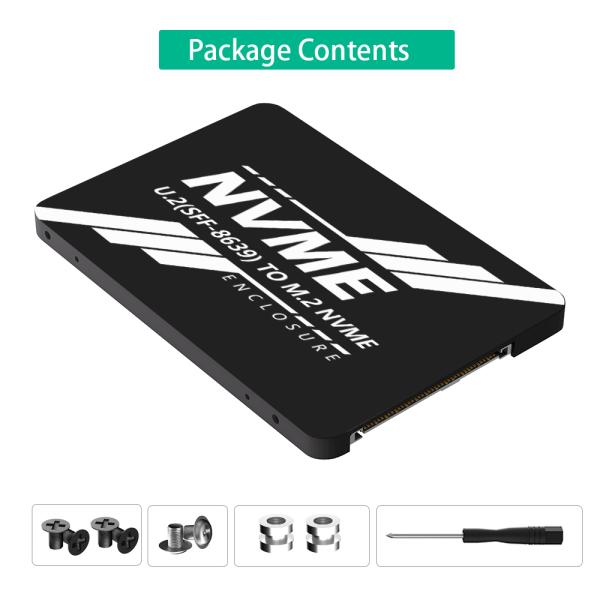 U.2 to M.2 SSD Adapter 70x100mm High-Speed Data Transfer