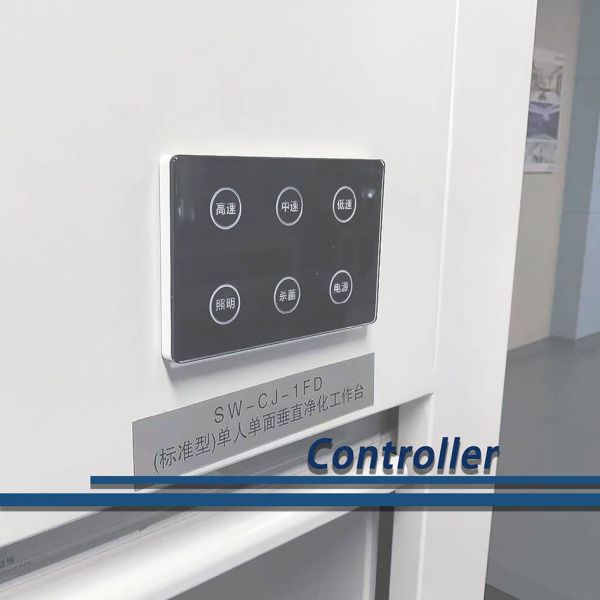 Powder Coated SS Laminar Flow Clean Bench Top Cleaning For One Person