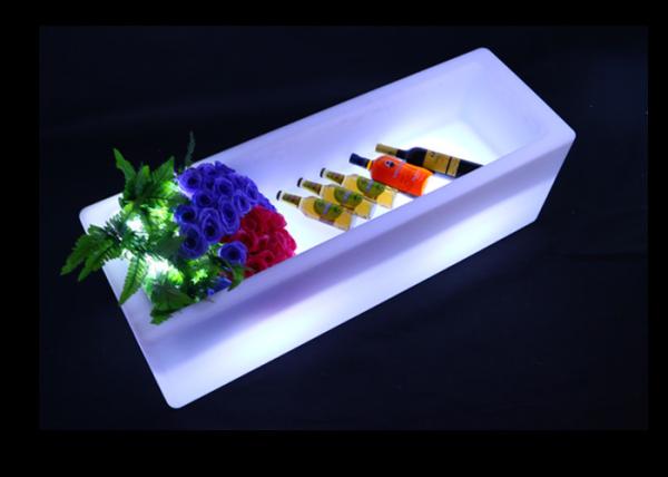 Quality Rechargeable Led Light Furniture Flashing Ice Cooler Large For Night Club for sale