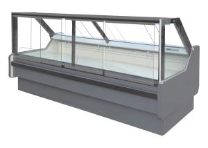 China Deli Refrigerated Display Case R404a With Digital Temperature Controller wholesale