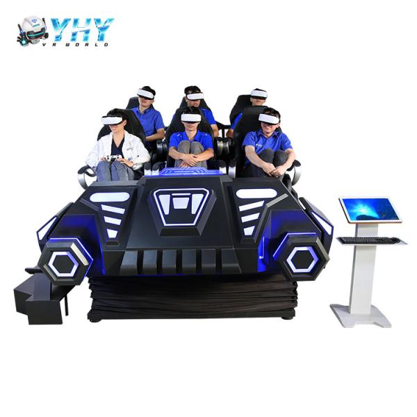 Quality 6 Players VR Arcade Simulator Immersive Vibration VR 9D Game Machine for sale