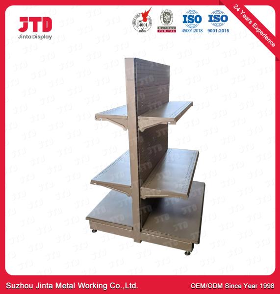 Quality Gray Double Sided Shelf With Adjustable Layers 100 - 180kg/Layer for sale