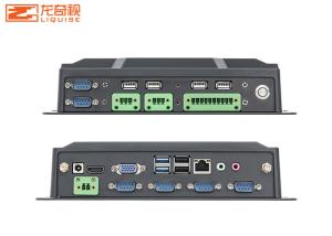 China Dual Port ZC328 I7 Linux Embedded Fanless Industrial PC System wholesale