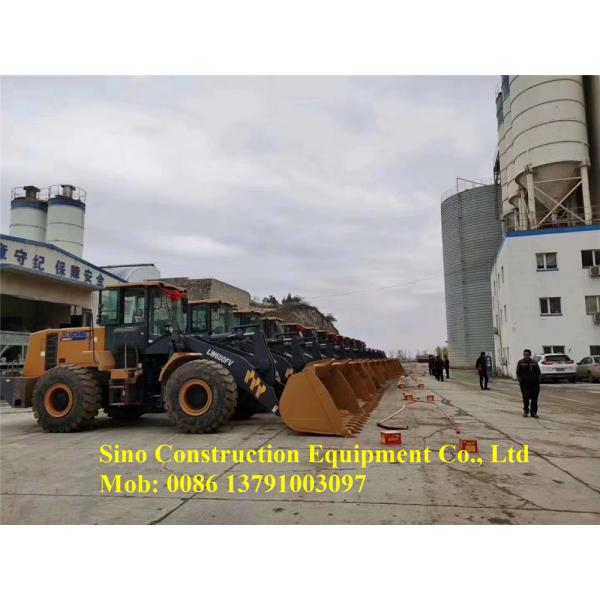 6 Ton Construction Wheel Loader LW600FV With Bucket Volume 4.5m3 Unloading Height 3750mm