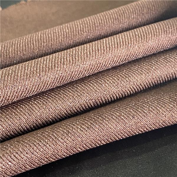 Woolen Like Fabric for Blazers Suits Jackets 180D POY Yarns Cavalry Twill Polyester